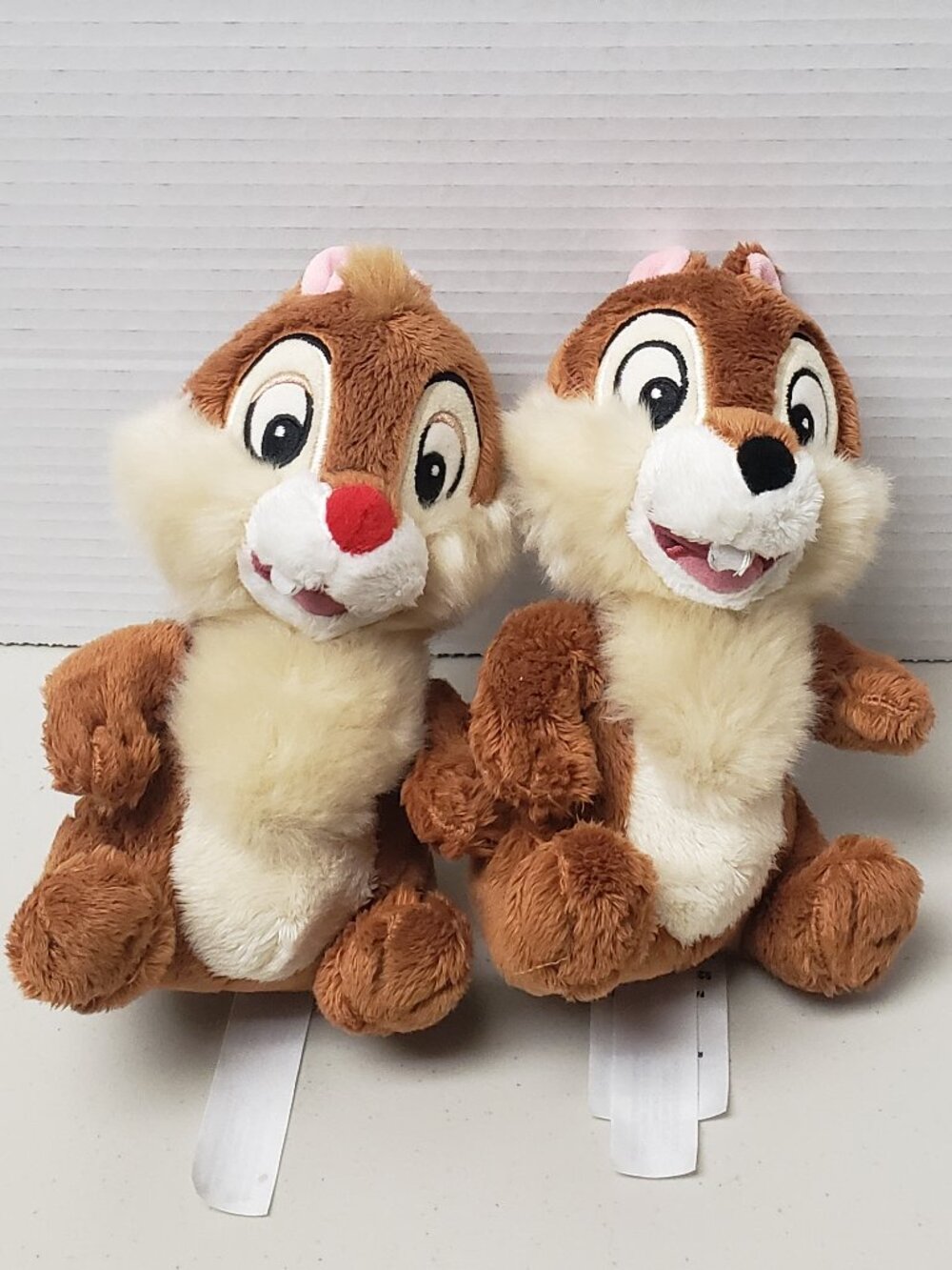 Disney Store Chip N Dale Plushes